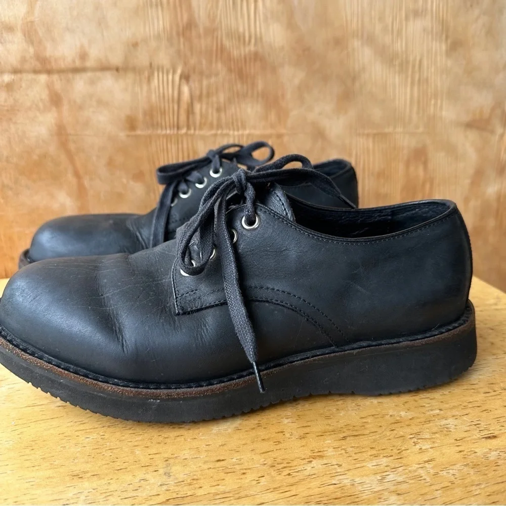 Broken Homme Michael Oxford Black leather Shoe